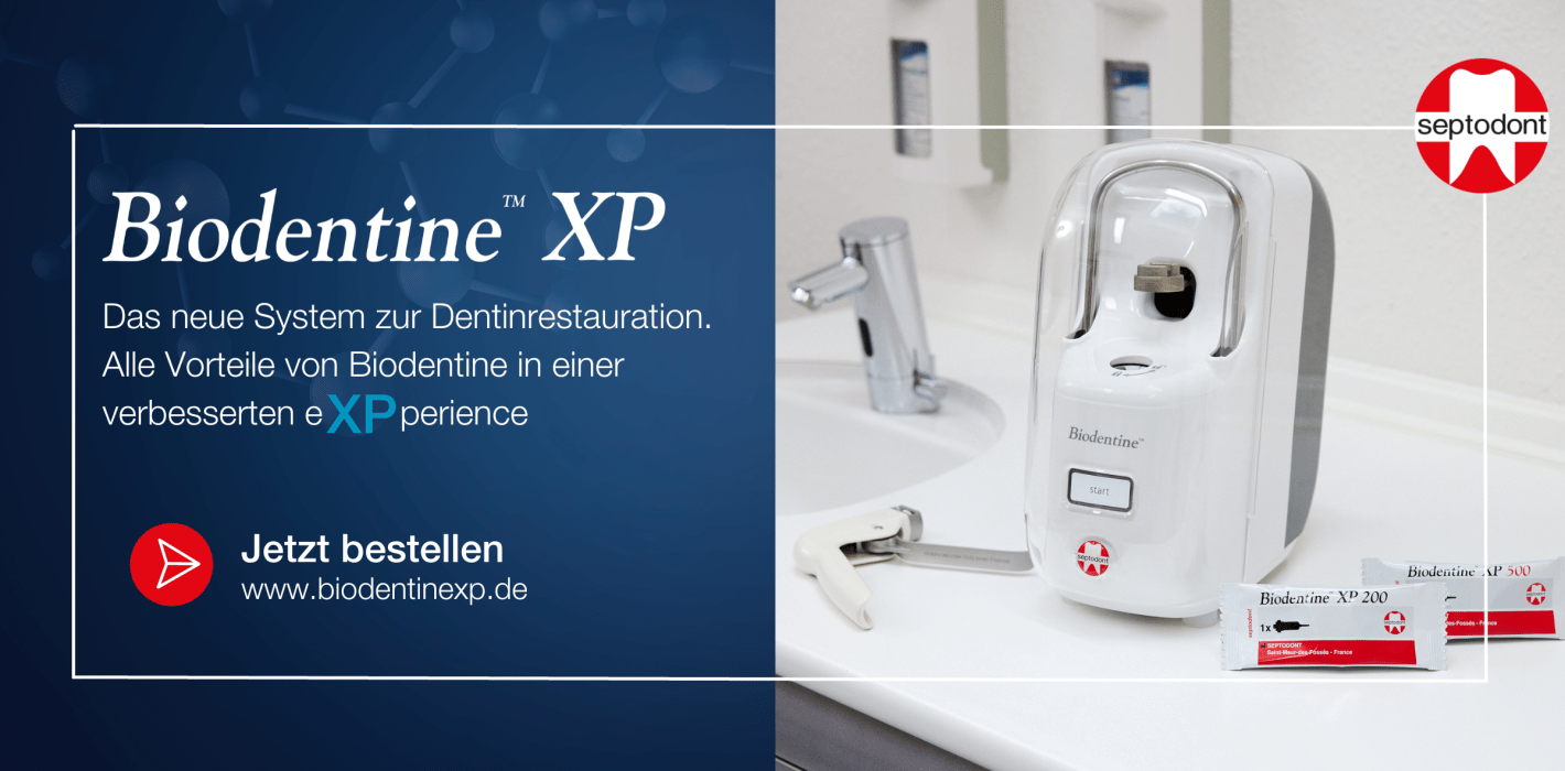 Das neue Biodentine XP kann ab sofort bestellt werden