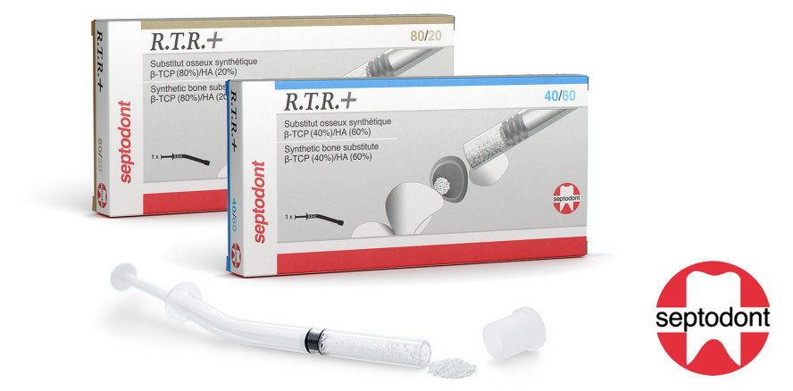 Knochenersatzmaterial R.T.R.+ mit verbesserter biphasischer Rezeptur
