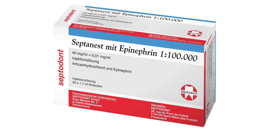 Setzt globale Standards – Septodont Schmerz­kontroll-Segment