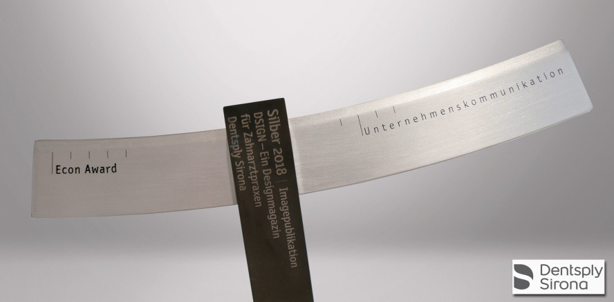 DSIGN Magazin von Dentsply Sirona erneut ausgezeichnet