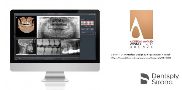 Dentsply Sirona Software überzeugt bei A’Design Award mit innovativem Design