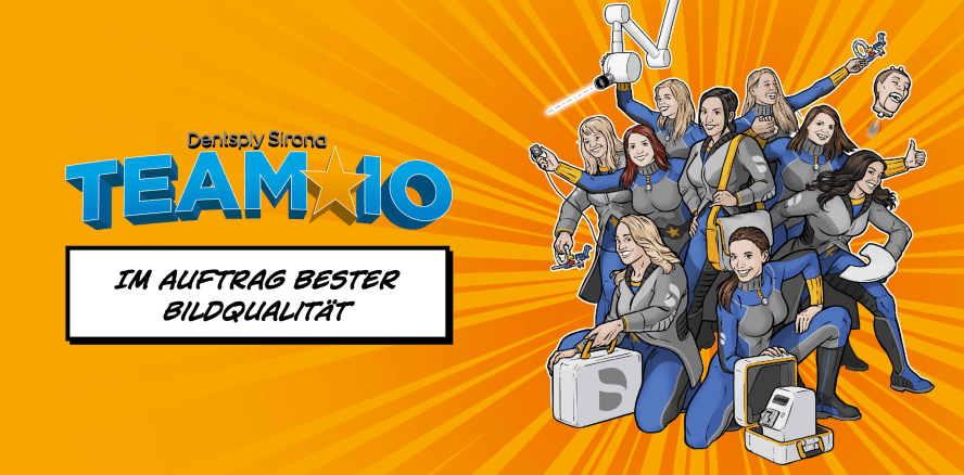 Dentsply Sirona: Team IO – Im Auftrag bester Bildqualität