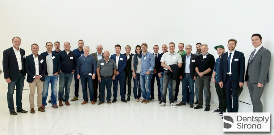 Wirtschaftsverbund Dentagen zu Besuch bei Dentsply Sirona