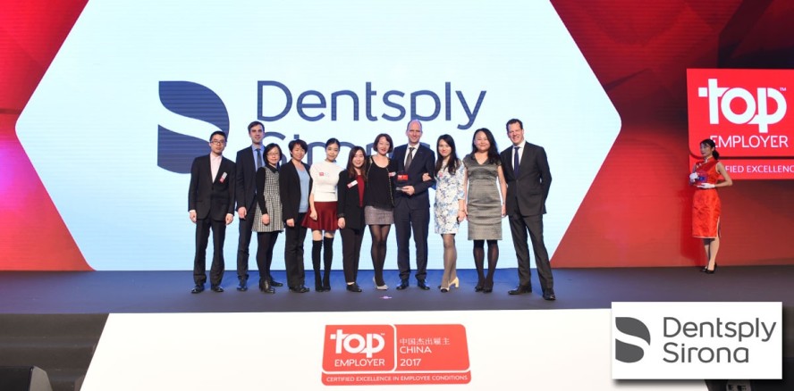 Zum 5. Mal in Folge: Dentsply Sirona ist auch 2017 wieder „Top Employer“