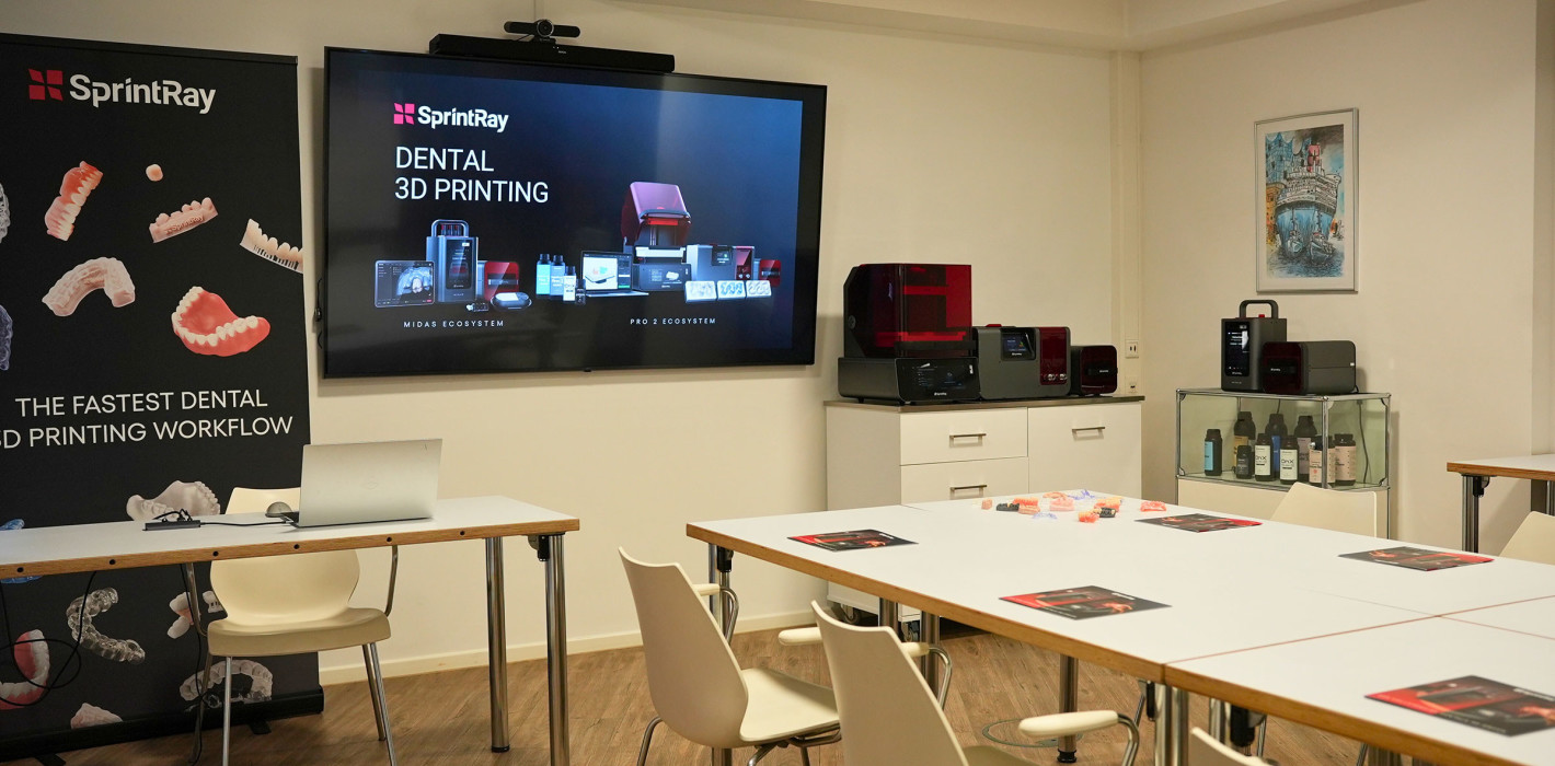 SprintRay University eröffnet neuen Trainingsstandort im Labor Cuspidus in Hamburg