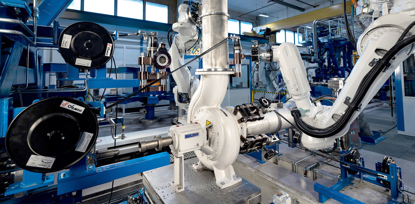 Sulzer eröffnet hoch automatisierte und digitalisierte Produktionslinie