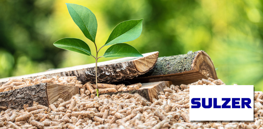 Sulzer ermöglicht die Produktion von 70.000 Tonnen Biomasse-Pellets