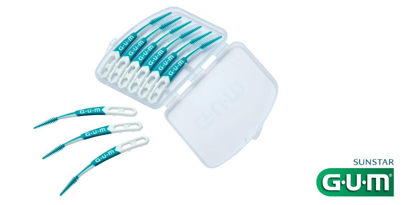 GUM® SOFT-PICKS® Advanced – kurvig, konisch, komfortabel
