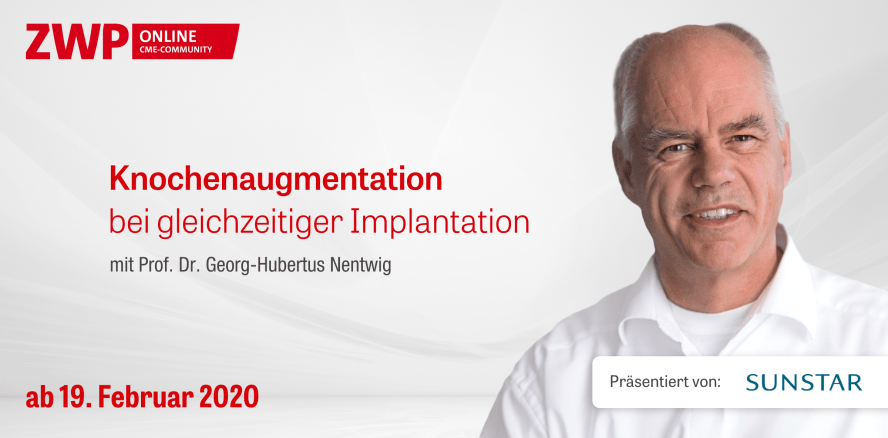 Sunstar OP – Knochenaugmentation bei gleichzeitiger Implantation