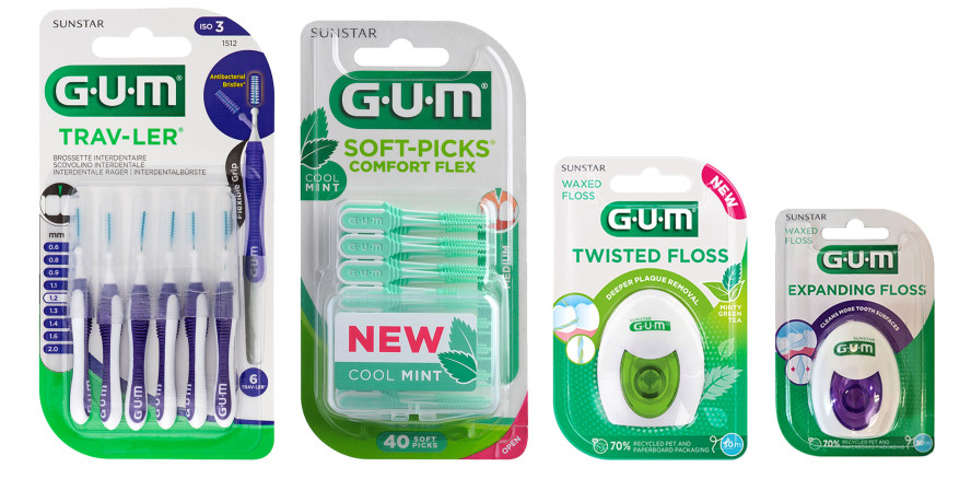 Kein Platz für Bakterien und Keime mit der Interdentalpflege von GUM®