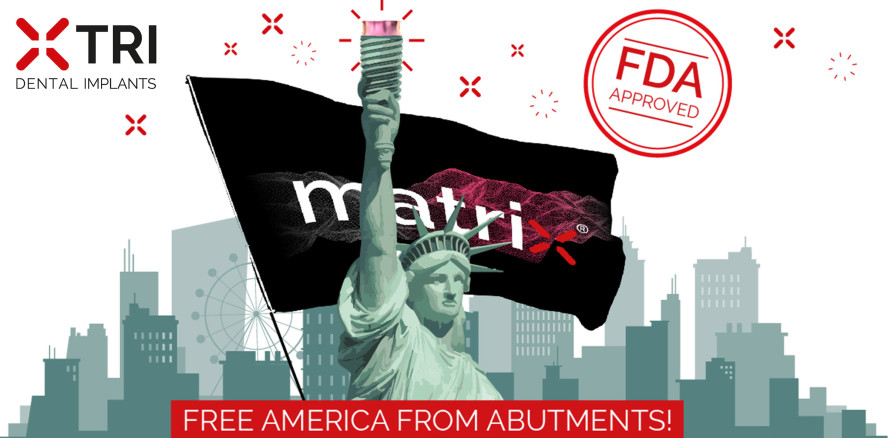 TRI® Dental erhält FDA 510 (k)-Zulassung für matrix® Implantat