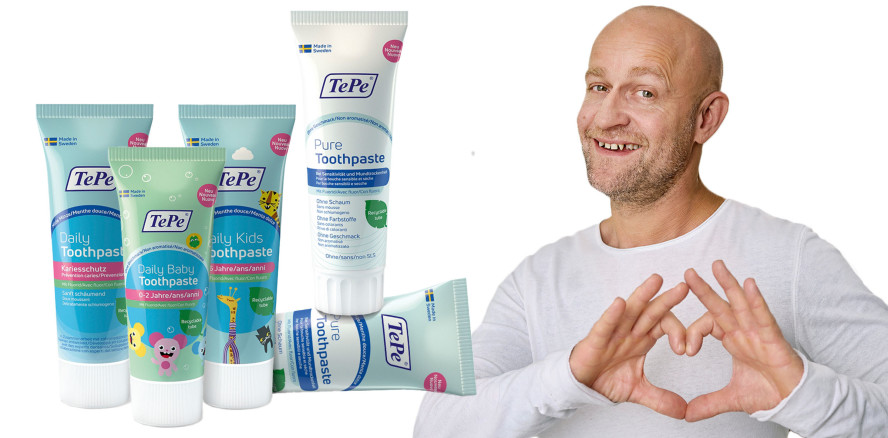 TePe launcht Zahnpasta-Reihe für jedes Mundpflegebedürfnis