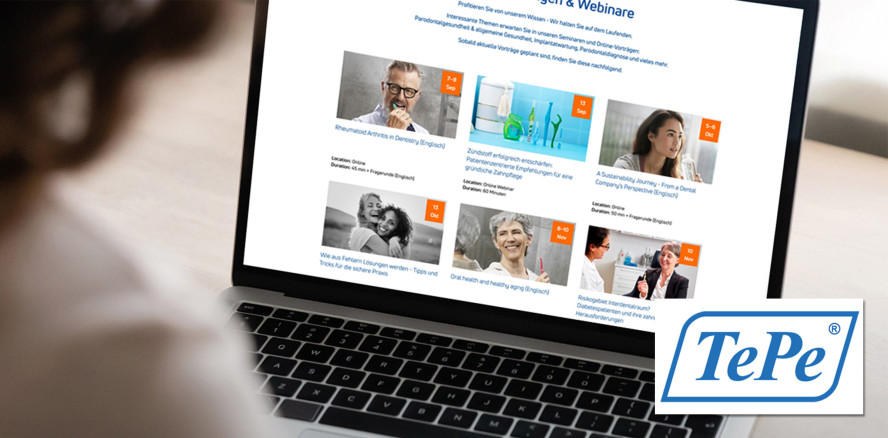 TePe Share: kostenlose Webinar-Highlights im Herbst