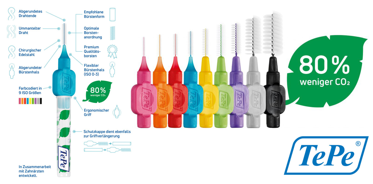 Nachhaltige Mundhygiene: Neuer Materialmix für Interdentalbürsten