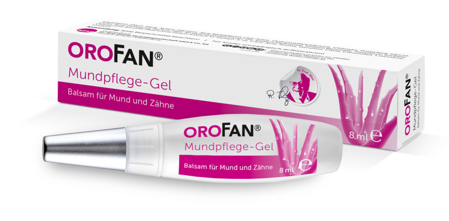 Orofan hilft bei Xerostomie: Balsam für Mund, Lippen und Zähne