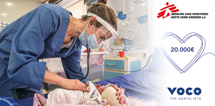 VOCO Weihnachtsspende: 20.000 Euro für Ärzte ohne Grenzen