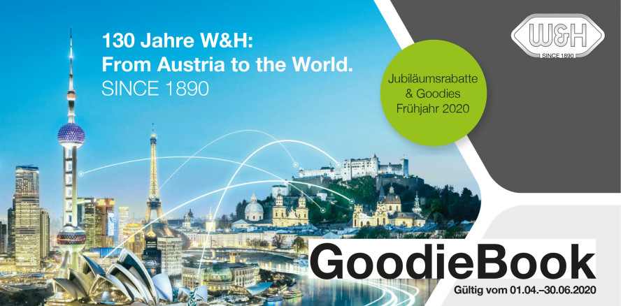 Frühlings-GoodieBook von W&H lockt mit satten Rabatten