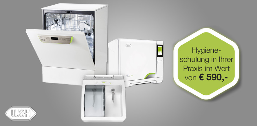 Hygieneschulung nach Covid-19-Maßgaben on top von W&H