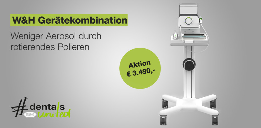 Aktion: mobile Prophylaxe-Kombi mit Aerosolverminderung