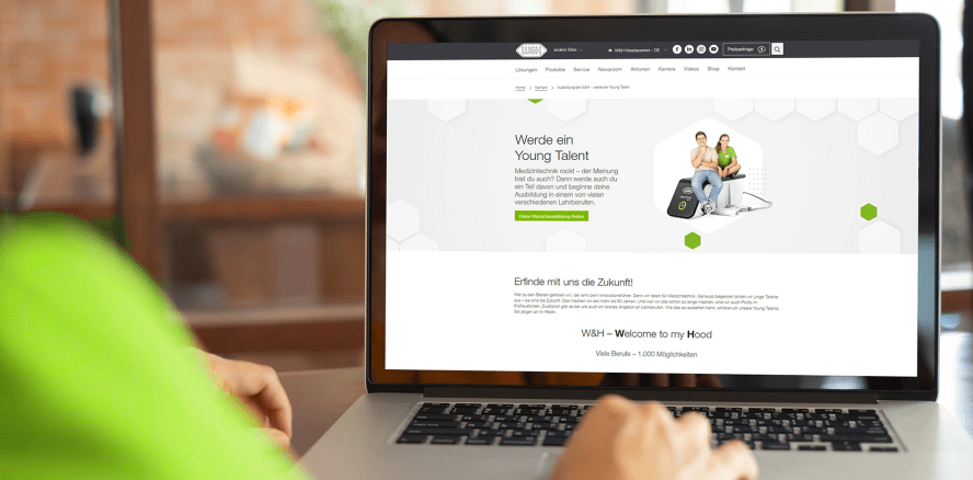 People have Priority. W&H launcht neue Karrierewebsite