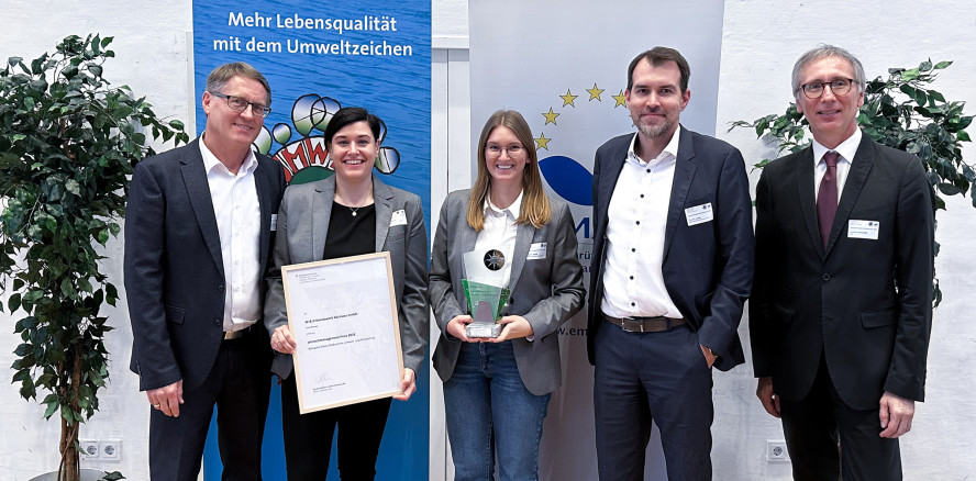 Ausgezeichnet: W&H erhält Umweltmanagementpreis