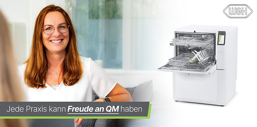 „Jede Praxis kann Freude an QM haben … mit den richtigen Strukturen und geeigneten Produkten“