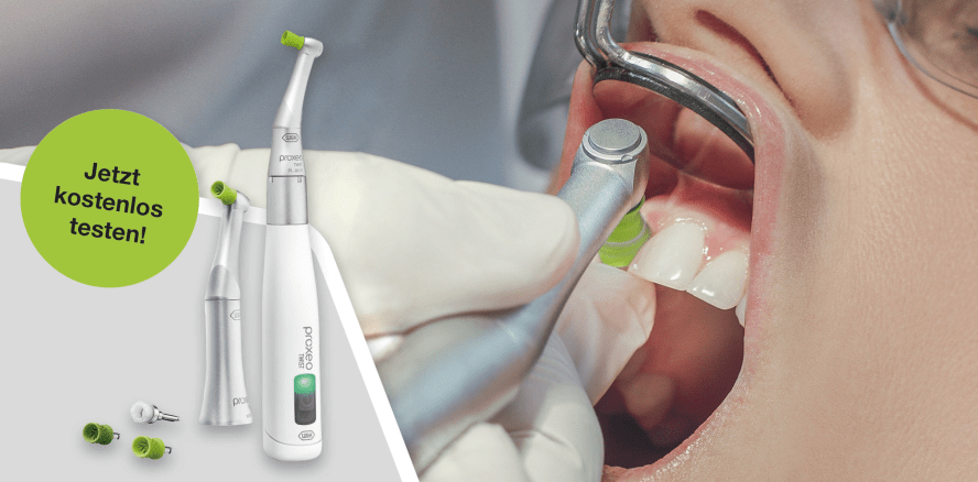 Kostenlos testen: Prophylaxe-Instrumente von W&H