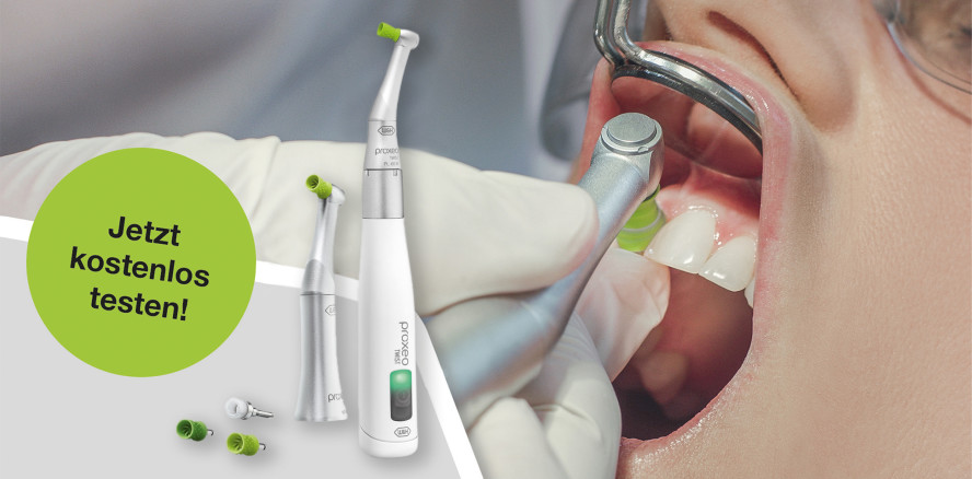 Kostenlos testen: Prophylaxe-Instrumente von W&H