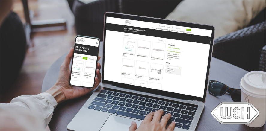 Zubehör-Shopping kinderleicht im Onlineshop von W&H