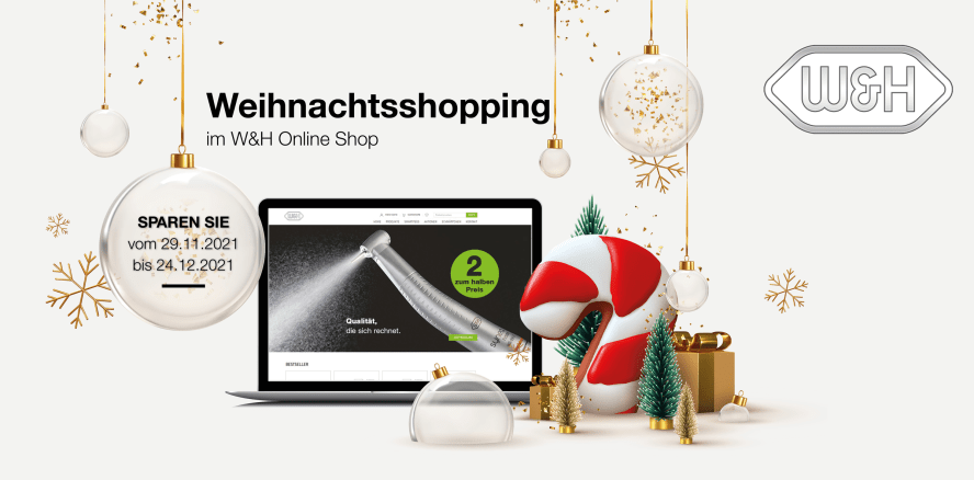 Vier Wochen voller Rabatte: W&H Weihnachtsshopping starts now