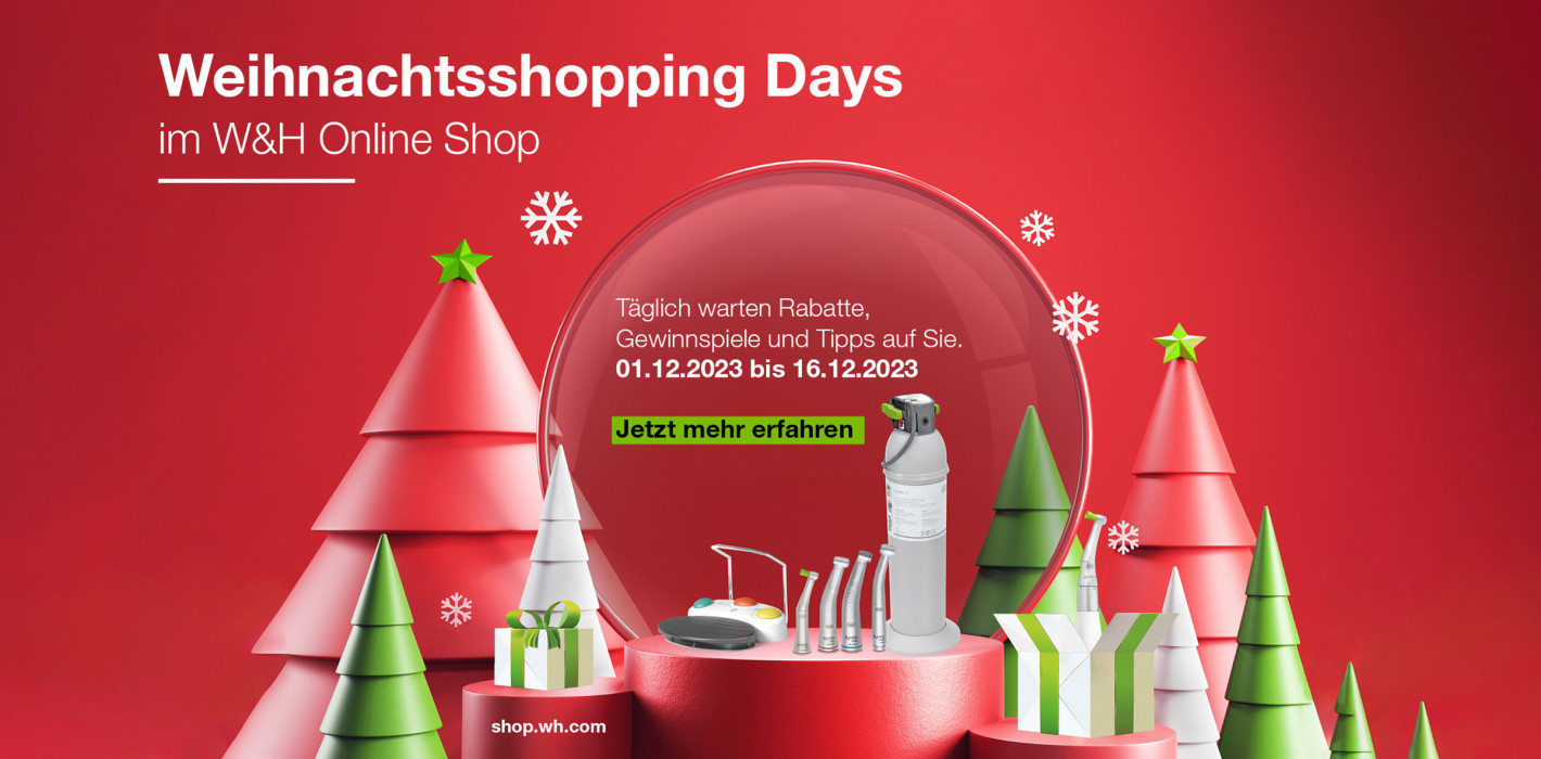 Die W&H-Weihnachtsshopping Days 2023 sind da