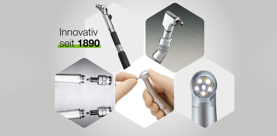 Hand- und Winkelstücke von W&H – Pioniergeist seit 1890