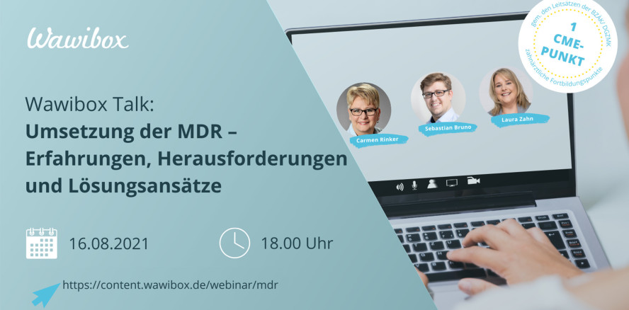 Gratis Webinar zur Umsetzung der MDR in Praxis und Labor