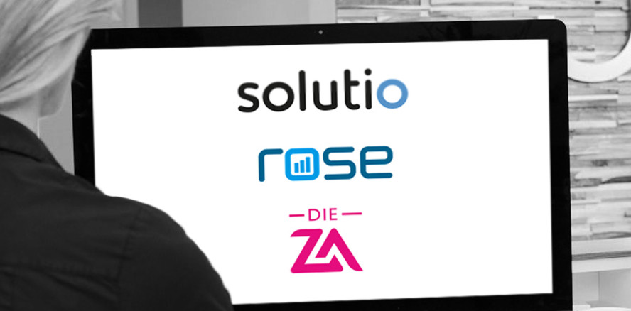 Langfristige Partnerschaft: solutio, rose GmbH und DIE ZA