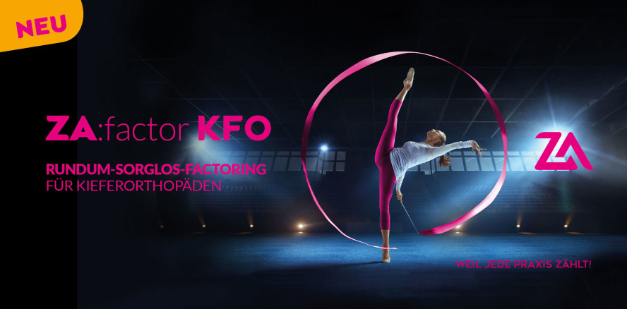 ZA:factor KFO Rundum-sorglos-Factoring für Kieferorthopäden