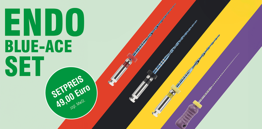 Neu im Sortiment von acurata: Feilenset Endo Blue-Ace