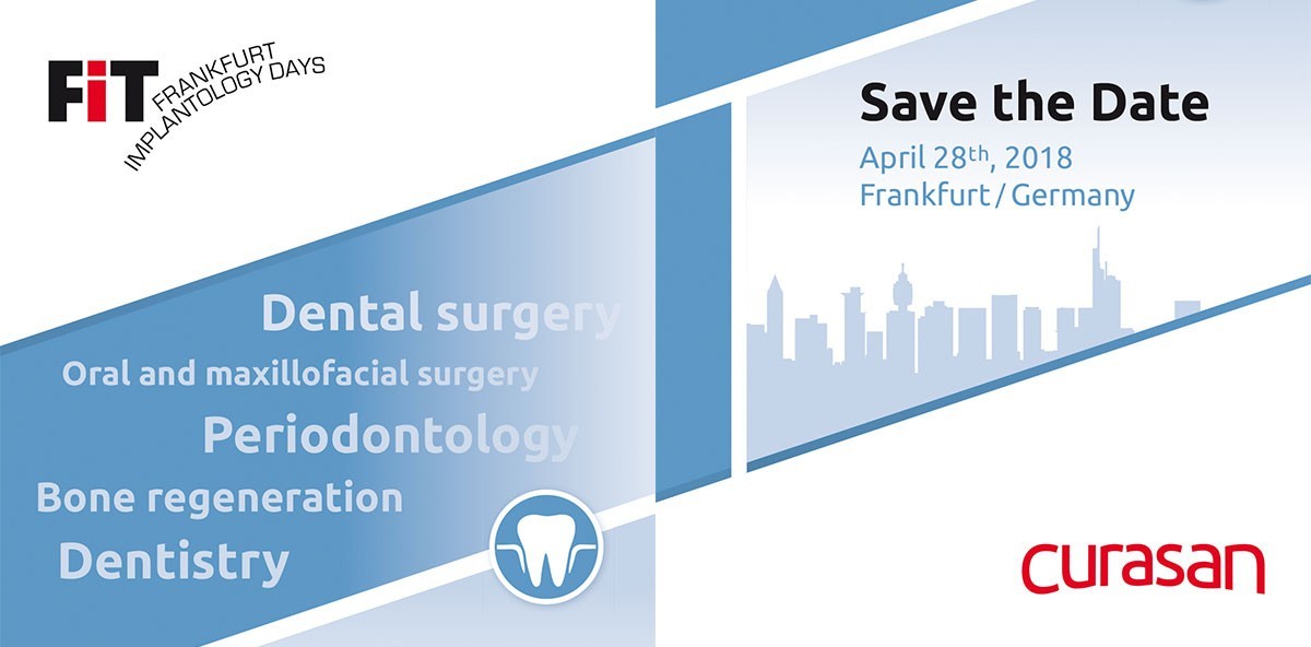 curasan AG: Frankfurter Implantologie Tage 2018