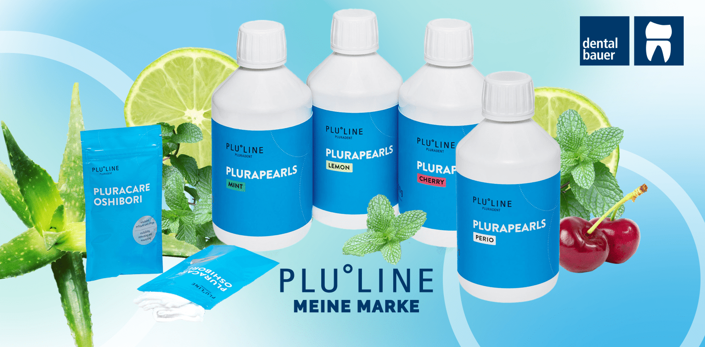 Professionelle Zahnreinigung mit PLULINE von dental bauer