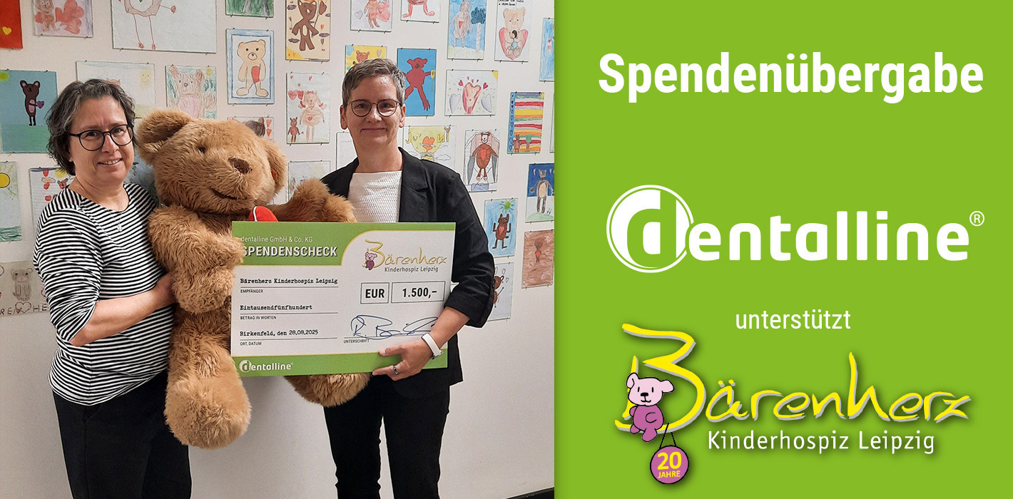 dentalline unterstützt Kinderhospiz: Spende für schwerkranke Kinder und ihre Familien