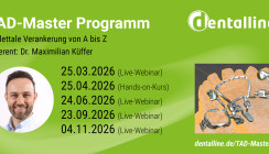 TAD-Master Programm: dentalline setzt erfolgreiche Fortbildungsreihe fort