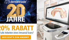dentaltrade: Jubiläumsangebote im IOS-Kundencenter