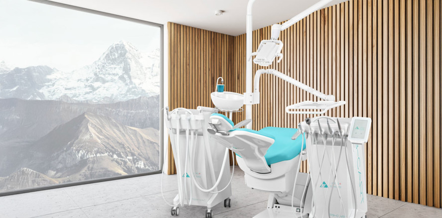 Die autarke Dentaleinheit P3 Master. Einzigartige Flexibilität ohne Baukosten.