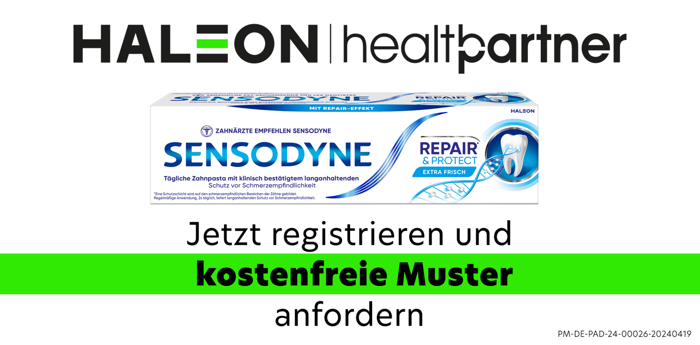 Das Haleon HealthPartner Portal für Experten