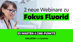 Zwei Webinare – ein Thema: Fluorid in der zahnärztlichen Praxis