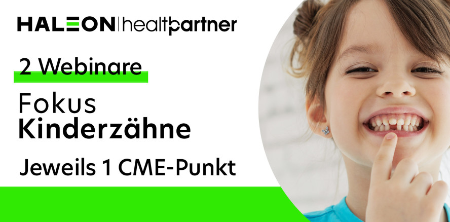 Fokus Kinderzähne – HALEON Webinare im Oktober