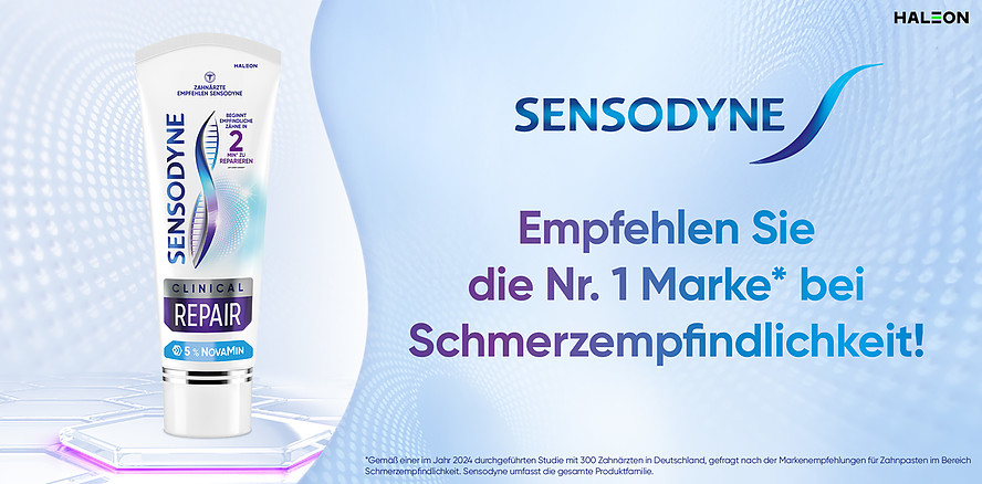 NovaMin – der fortschrittlichste Inhaltsstoff von Sensodyne