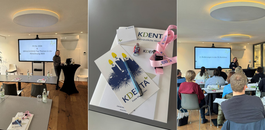 Erfolgreicher Auftakt: Erste eigene Fortbildung von KDenta war ein voller Erfolg