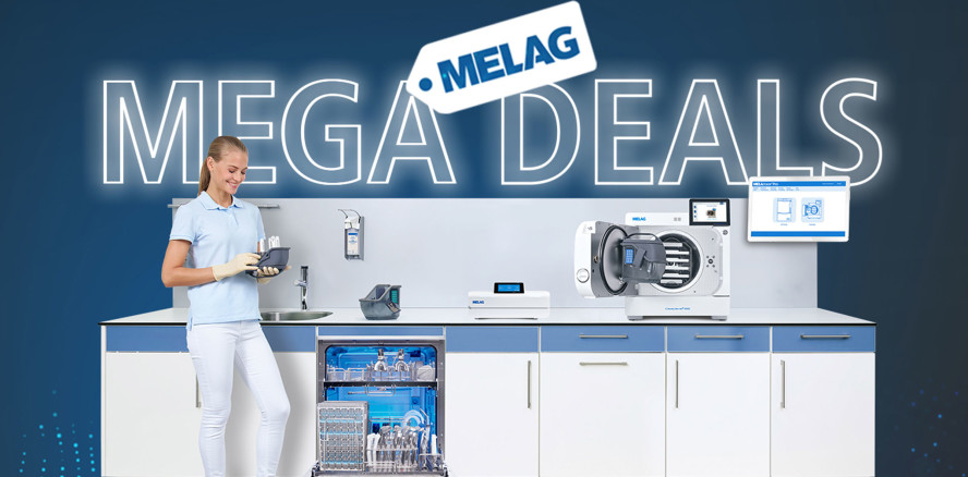 Letzte Chance auf IDS-Rabatte: Bis zu 38 % Preisvorteil auf MELAG Systemlösungen
