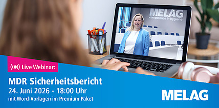 Online-Webinar zum MDR Sicherheitsbericht - Melanie Mnich-Pohl klärt auf!