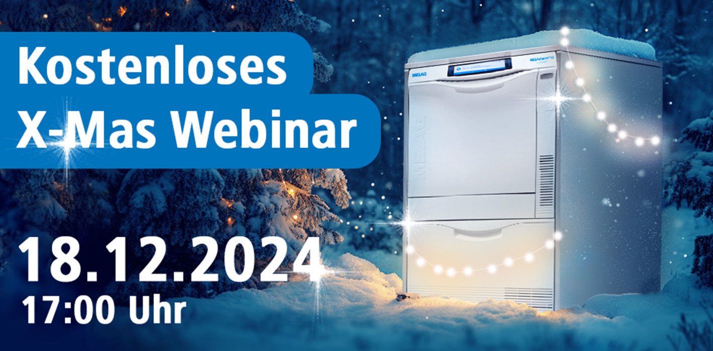 Das MELAG X-Mas Webinar zur Reinigung & Desinfektion